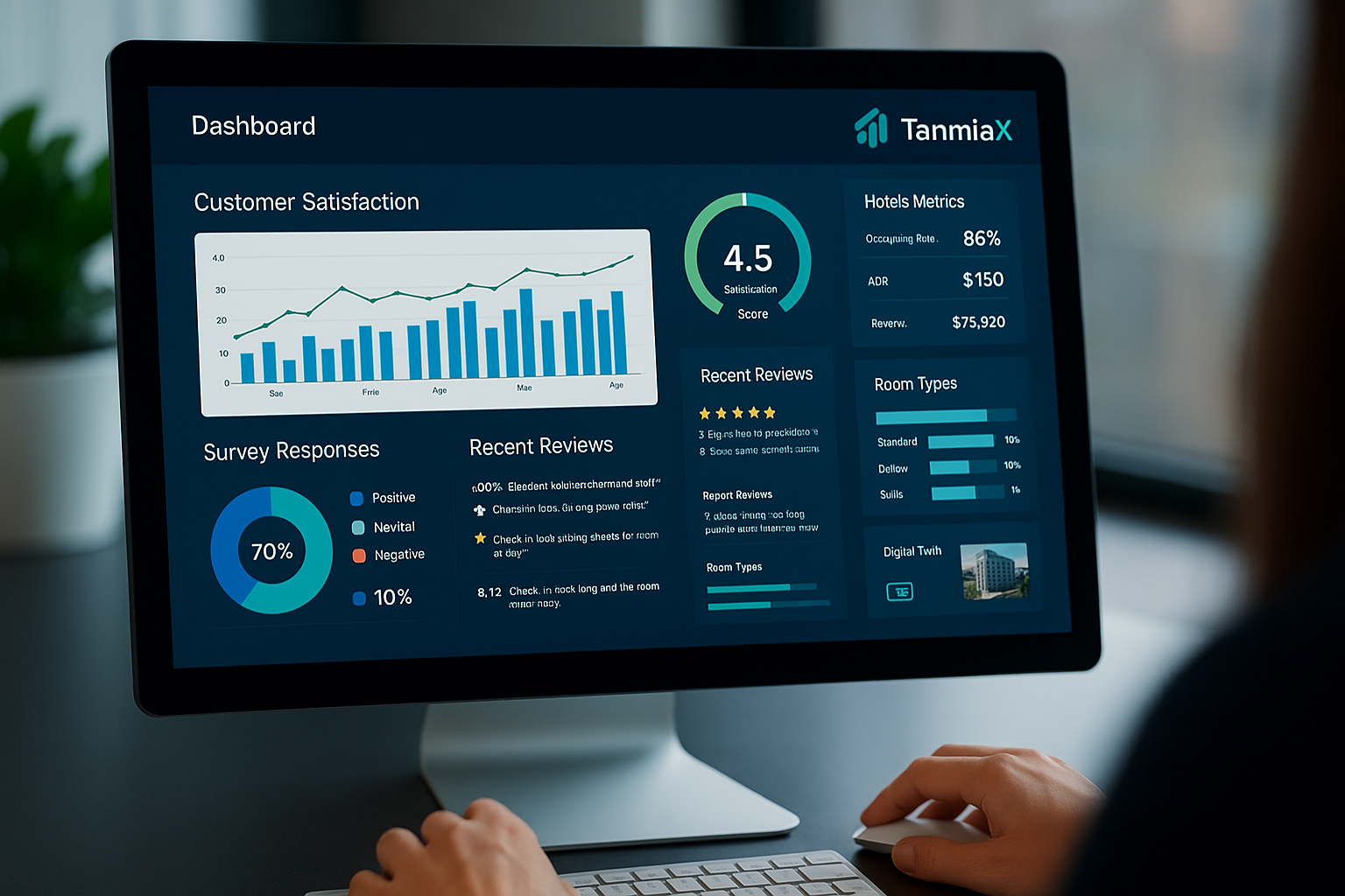 داشبورد راهکارهای CRM هوشمند